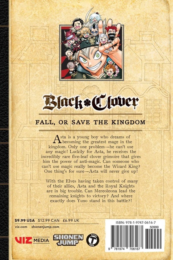 Black clover 17 shop