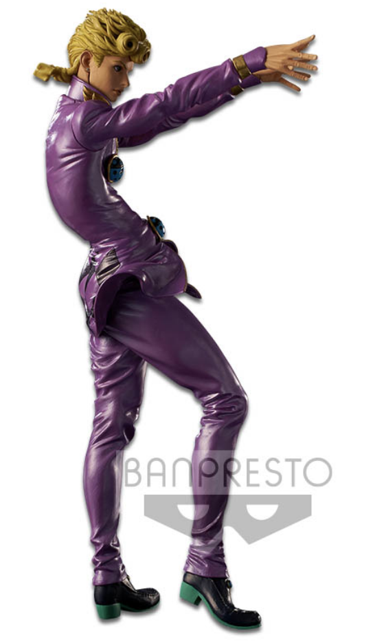 BANPRESTO JoJo’s Bizarre Adventure Figure Golden Wind Giorno Giovanna