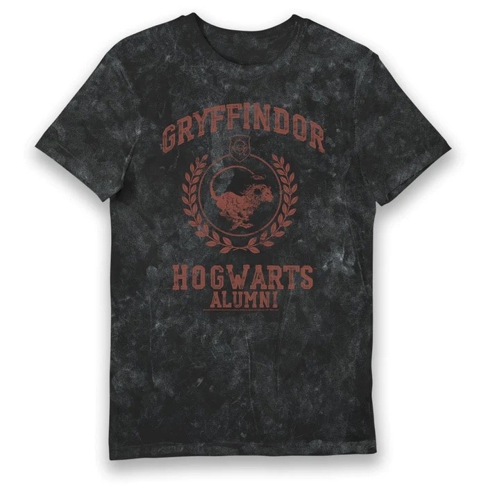 Harry Potter Gryffindor Hogwarts Alumni Vintage Style Adults T-shirt Small