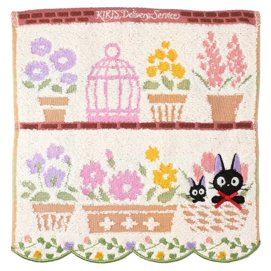 Studio Ghibli - Kiki's Delivery Service Mini Towel - Favorite Flower