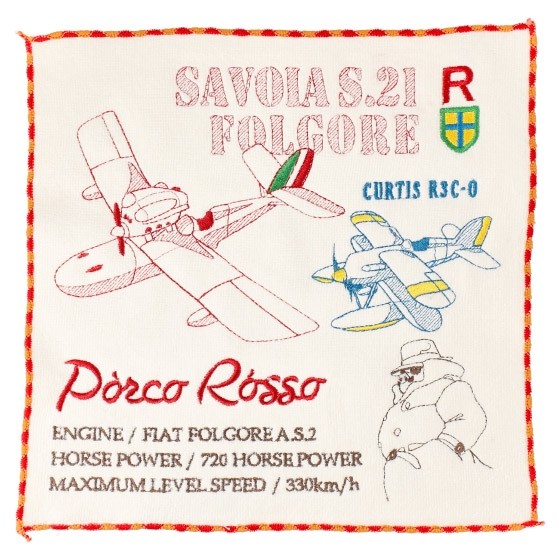 Studio Ghibli - Maison Ghibli Mini Towel - Porco Rosso