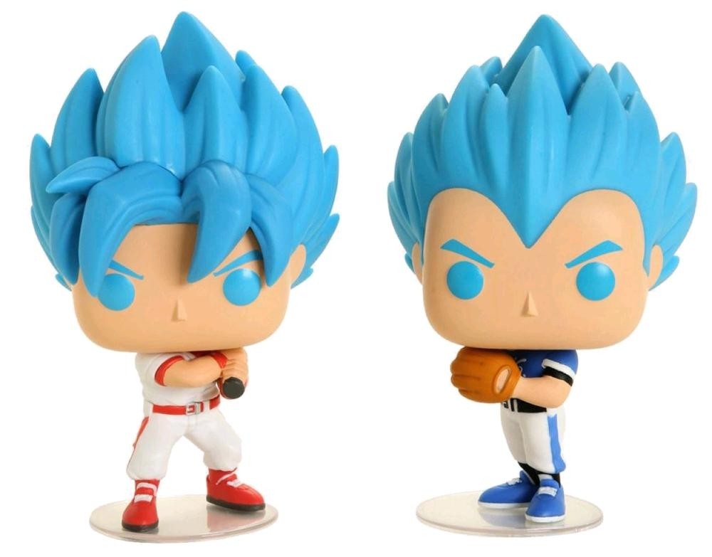 POP! Vinyl: Dragon Ball Super: Goku & Vegeta (Baseball) 2PK