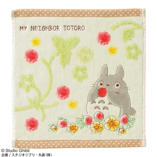Studio Ghibli - My Neighor Totoro Mini Towel - Yokubari Strawberry