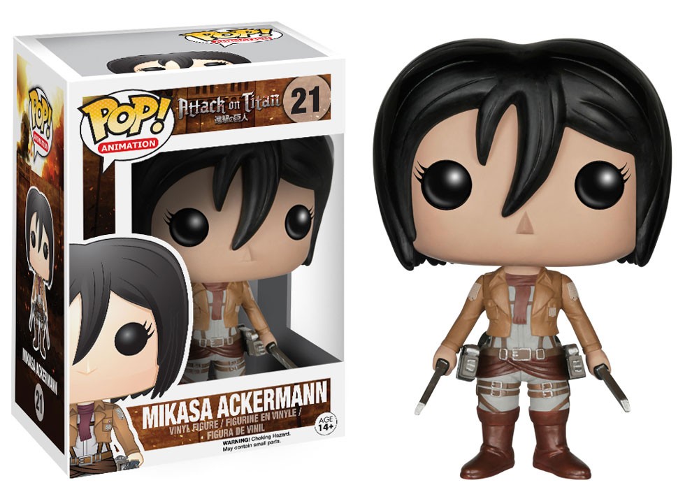 POP! Vinyl: Attack on Titan: Mikasa Ackermann - 10 cm