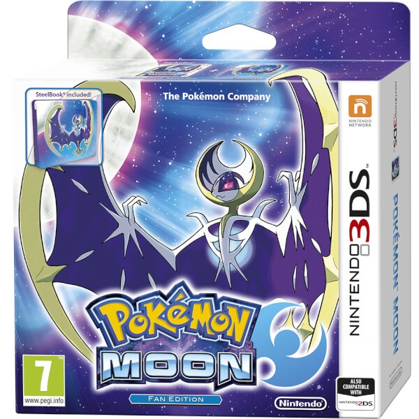 Pokémon Moon Steelbook - Fan Edition