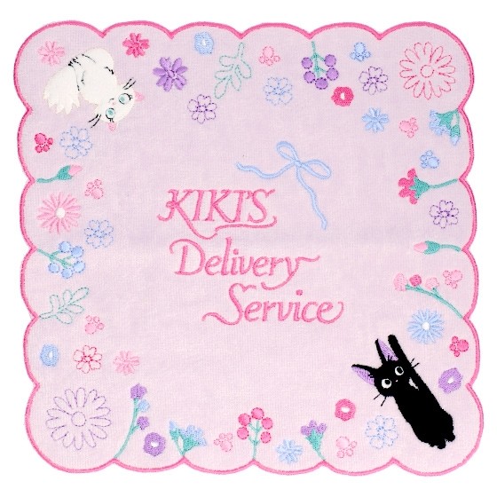 Studio Ghibli - Kiki's Delivery Service Mini Towel - Flower Lane