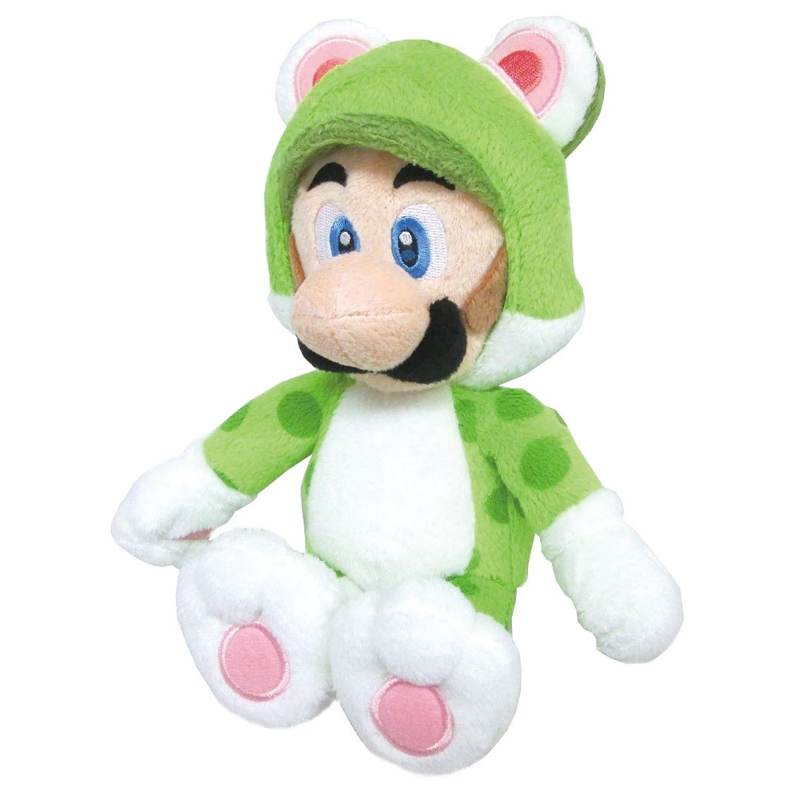 Super Mario: 3D World Series - Neko Cat Luigi Plush 10"
