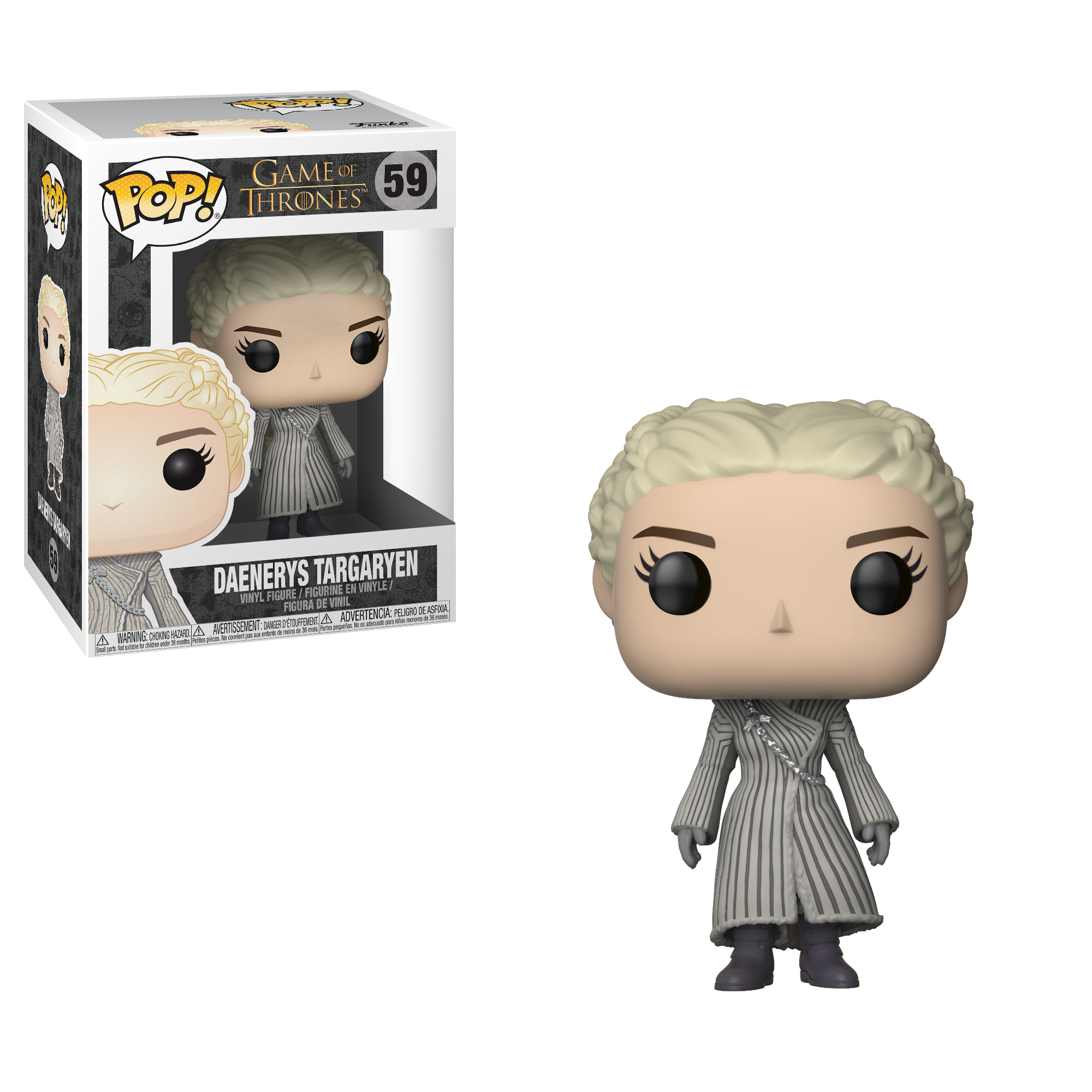 POP! Vinyl: Game of Thrones: Daenerys Targaryen (White Coat) - 10 cm