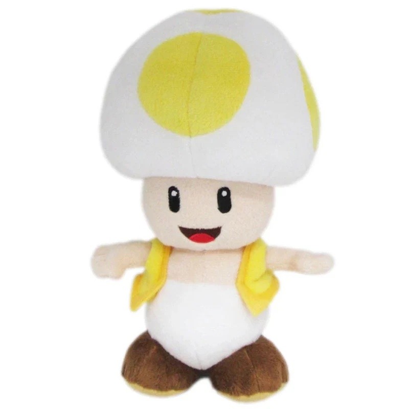 Super Mario: All Star Collection - Yellow Toad Plush 8"