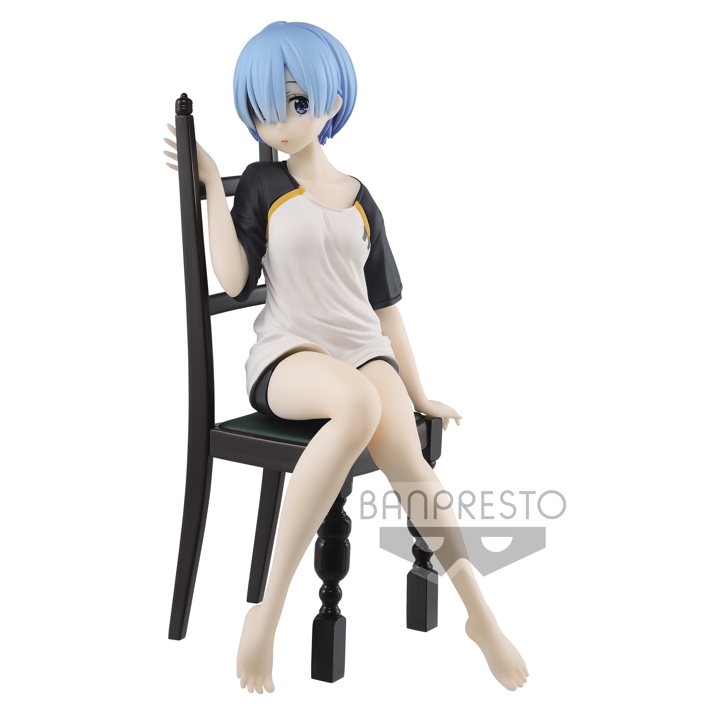 Re:Zero Starting Life in Another World Figure Relax Time Rem T-Shirt ver.