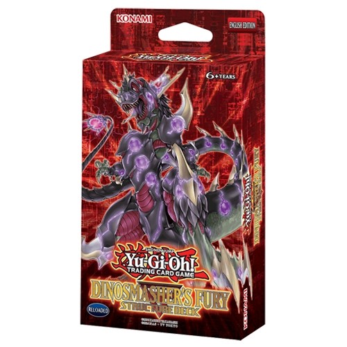 Yu-Gi-Oh! TCG - Dinosmashers Fury Structure Deck Reprint Unlimited Edition