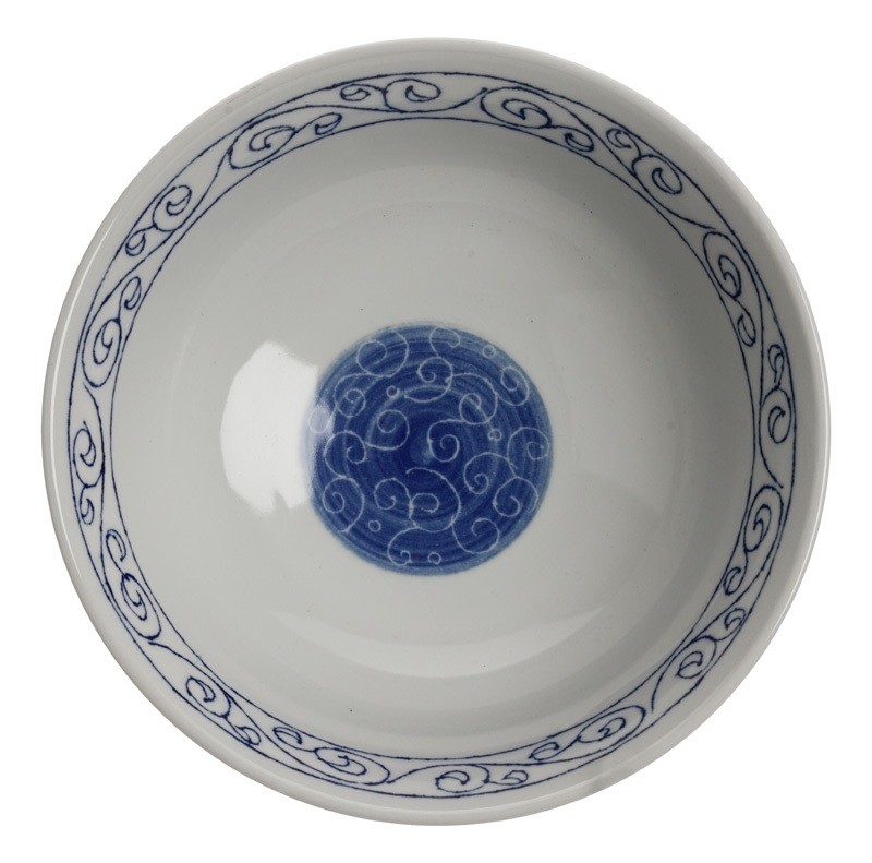 Ramen Bowl Kotobuki Blue 21.5x9cm 1300ml