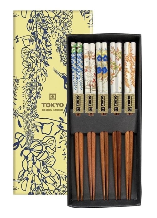 Chopstick Gift Set Floral Patterns