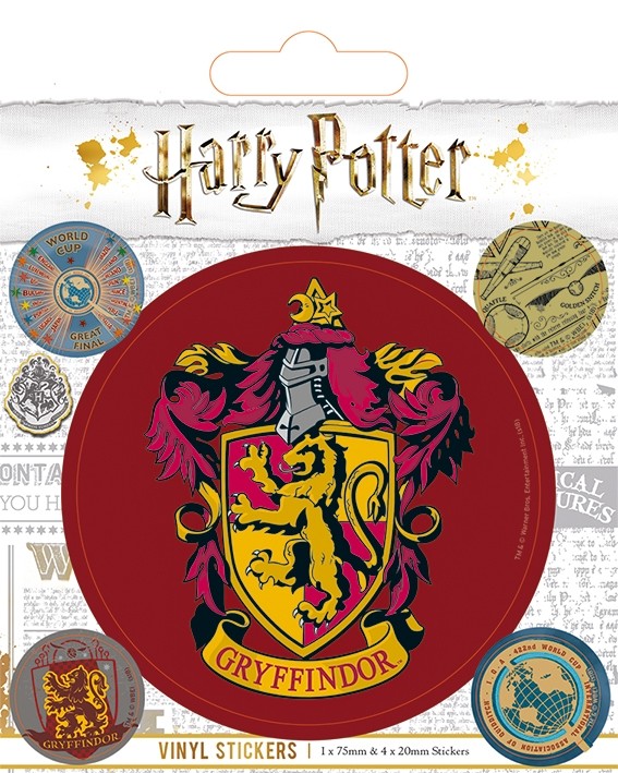 Harry Potter (Gryffindor) Vinyl Sticker Pack 