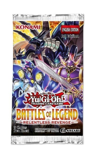 Yu-Gi-Oh! TCG - Battles of Legend - Relentless Revenge 1st Edition Booster Pack