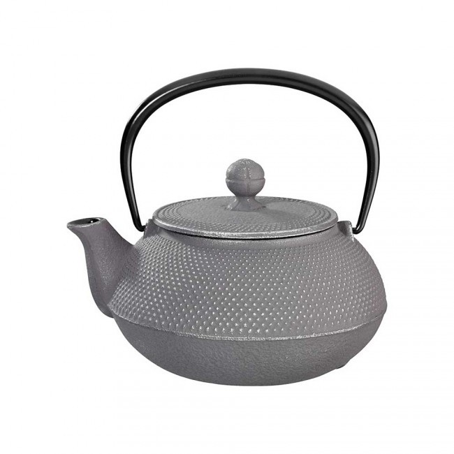 Arare Silver Grey Cast Iron Teapot 0.55L