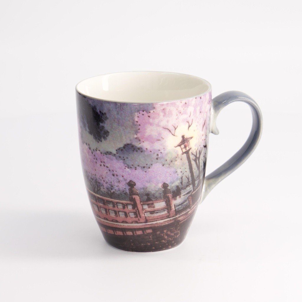 Kawaii Vintage Bashi Mug W/Giftbox 8.5x10.2cm 340ml