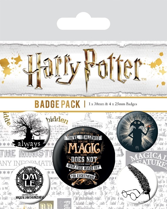 Harry Potter (Symbols) Badge Pack 