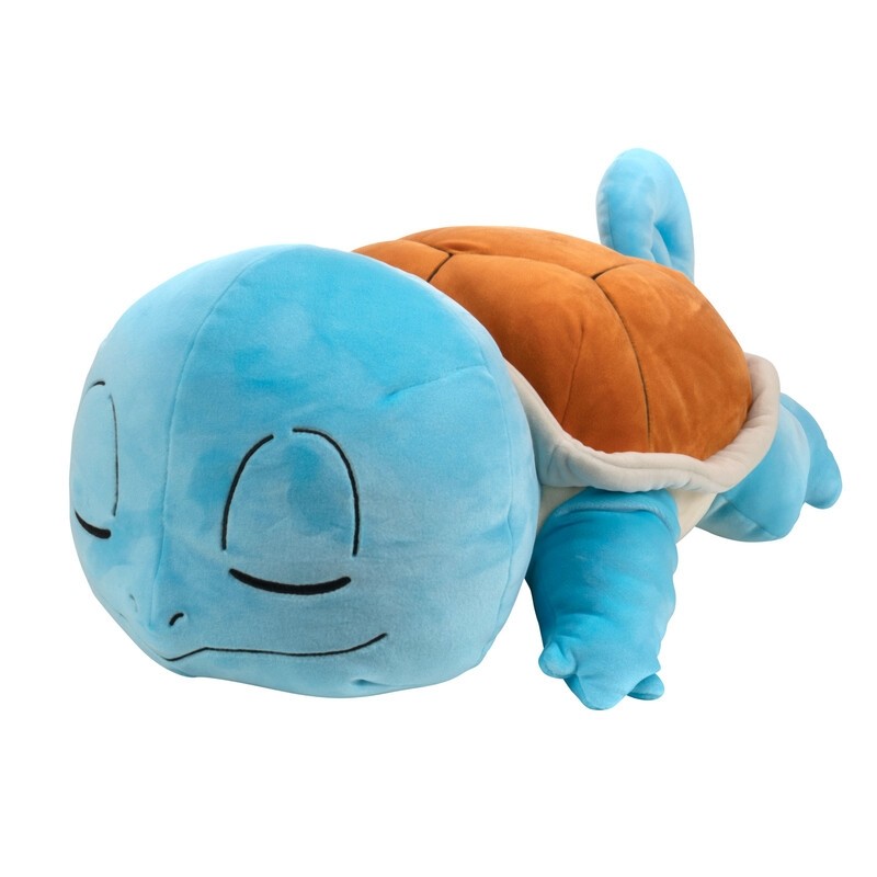 Pokemon Plush Sleeping Squirtle 18 Inches