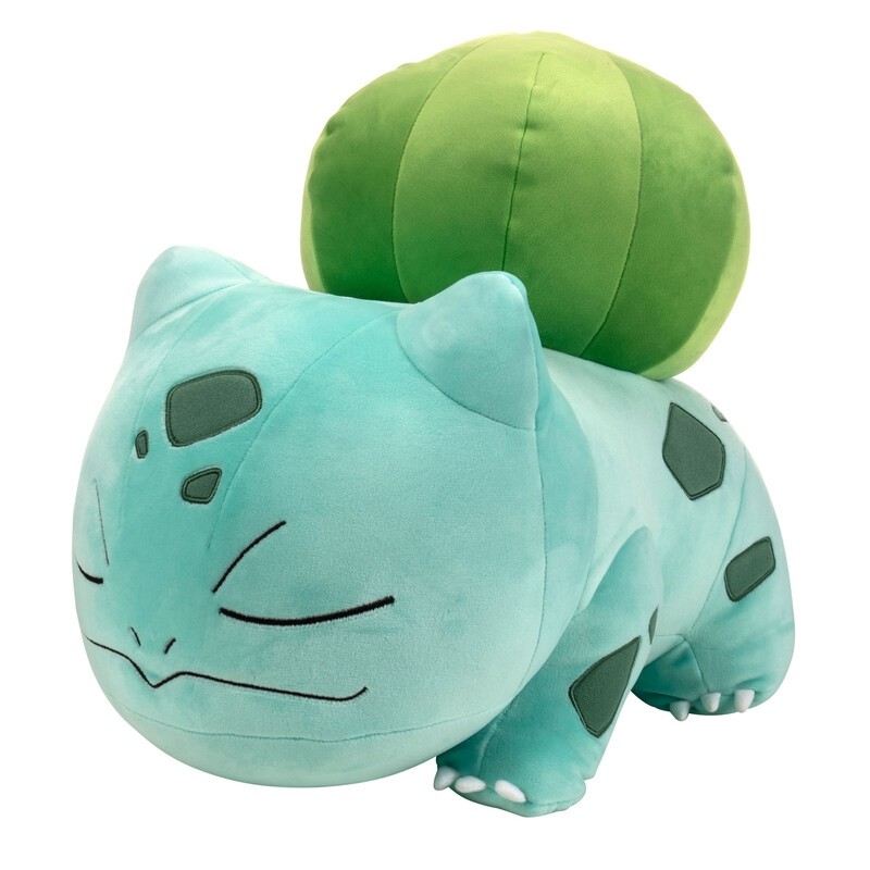 Pokemon Plush Sleeping Bulbasaur 18 Inches