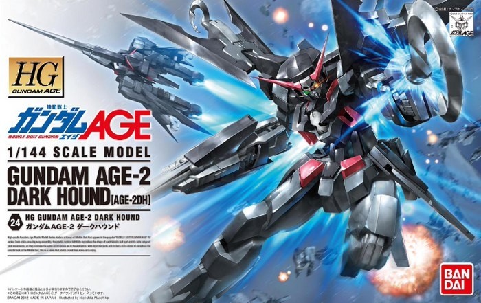 HG GUNDAM AGE-2 DARK HOUND 1/144 - GUNPLA