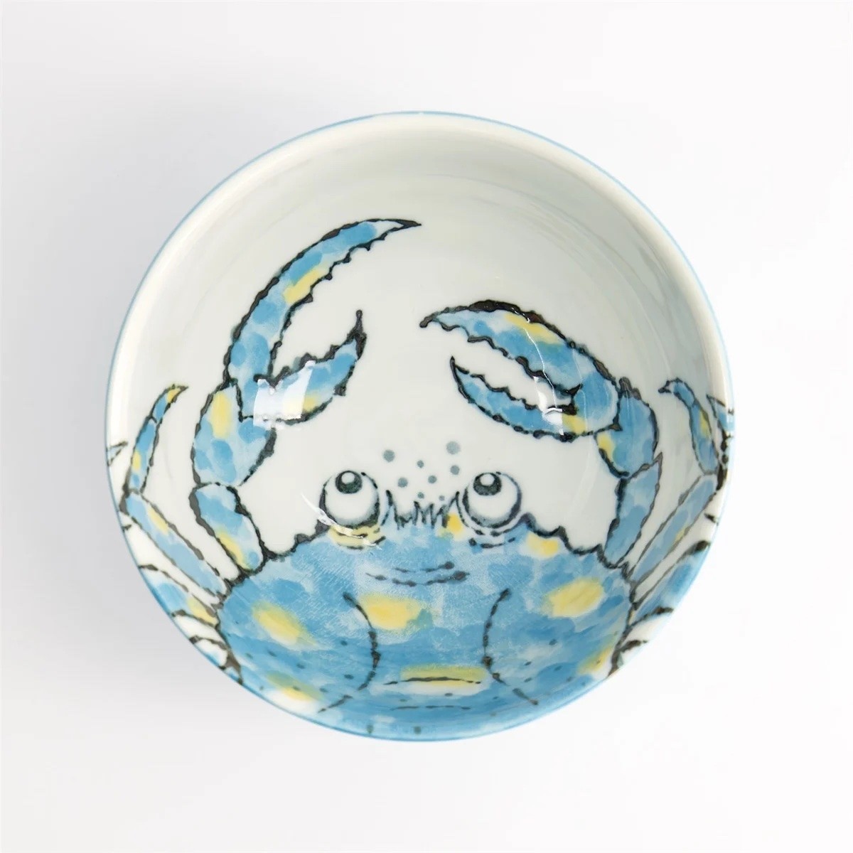 Seafood Bowl 13.2x7.3cm 500ml Crab Light Blue