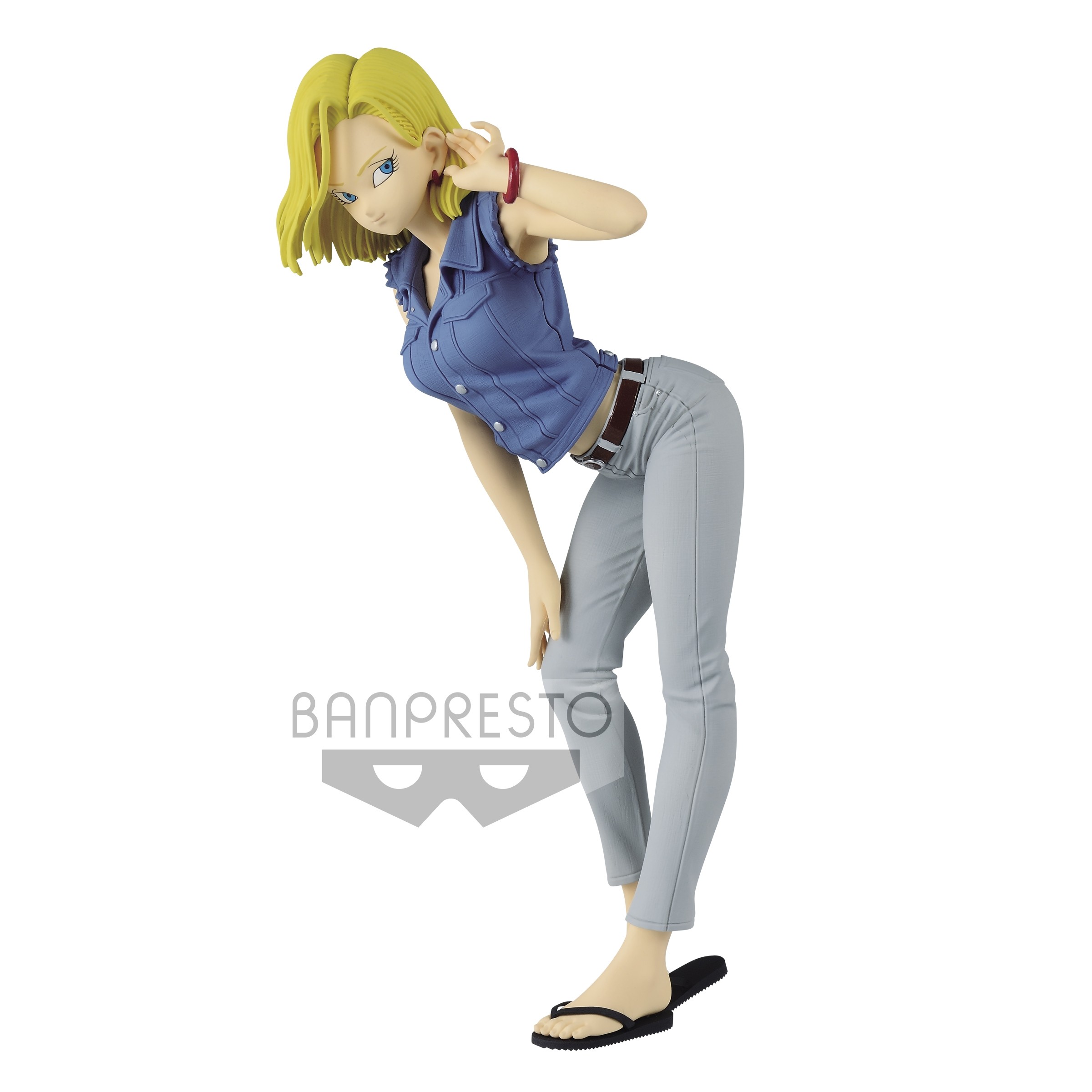 Dragon Ball Z Figure Glitter & Glamours Android No.18