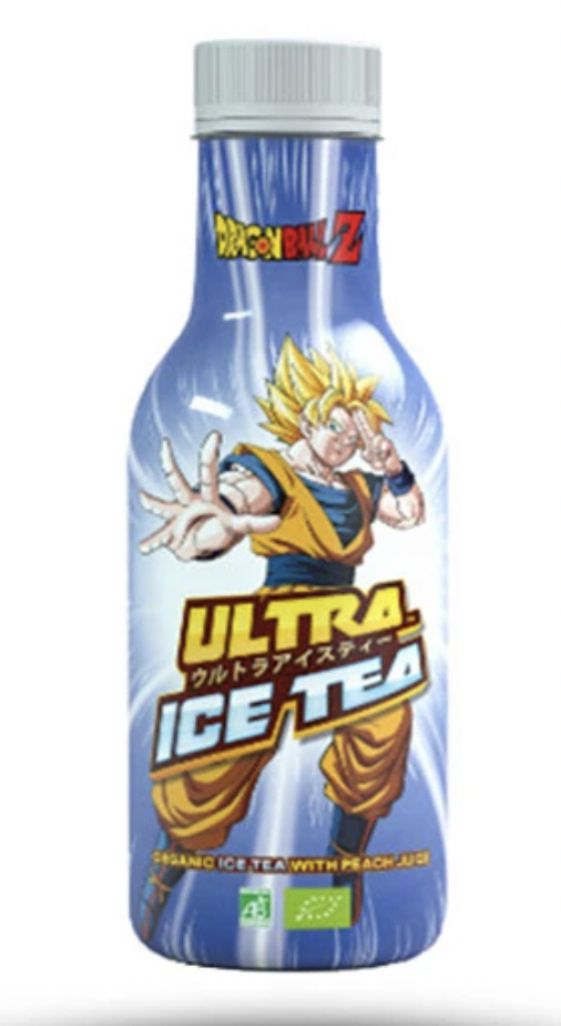 Dragon Ball Z Son Goku Organic Iced Tea with Peach Flavour 500ml