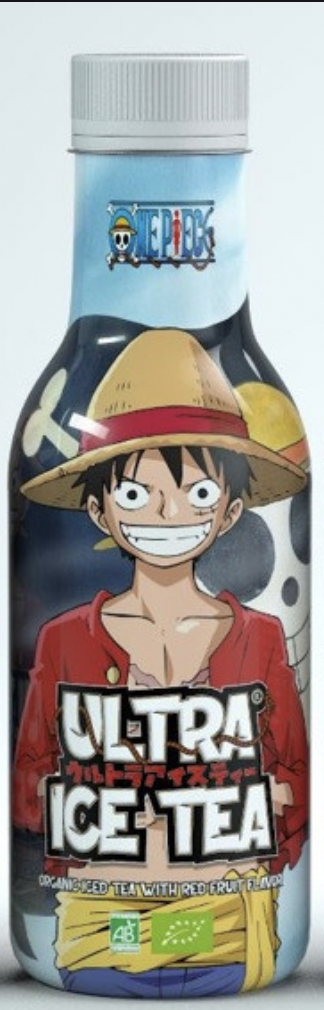 Ultra Ice Tea - One Piece - Luffy - Red Fruit Flavour 500ml