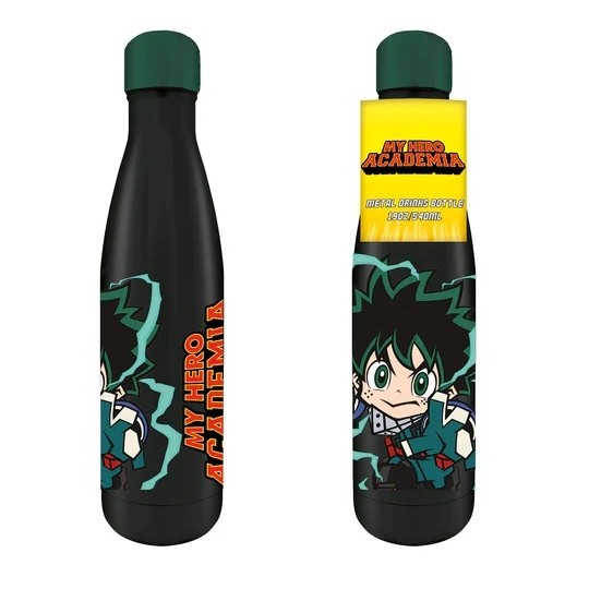 My Hero Academia - Double Walled 500ml Metal Drinks Bottle - Chibi