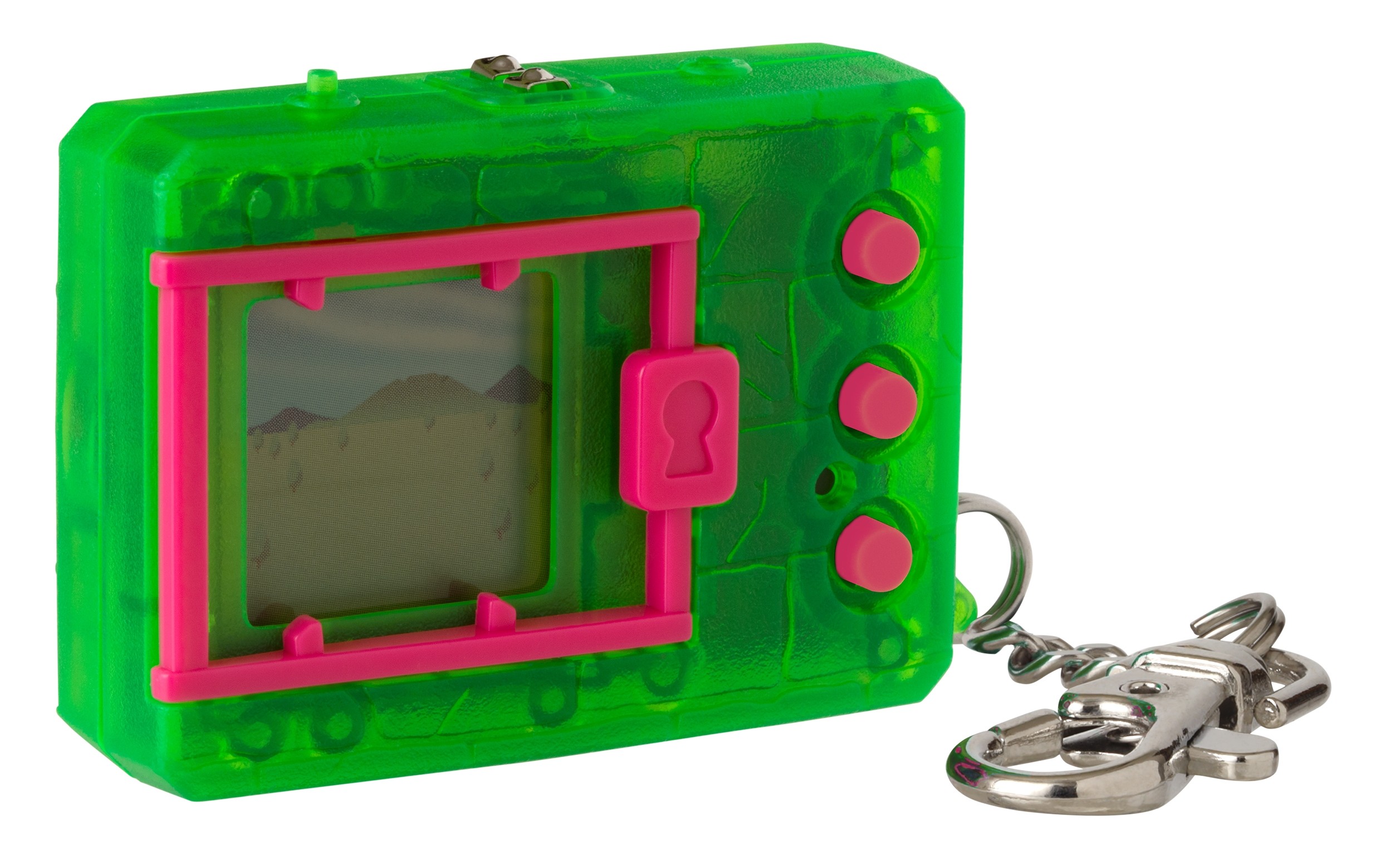 Digimon Digital Monsters Original Virtual Pet Green / Pink