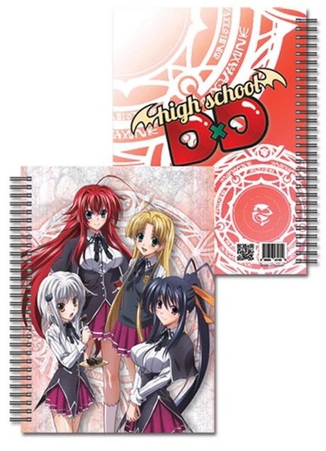 High School Dxd - Girls Spiral Notebook