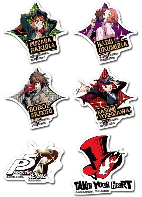 Persona 5 - Royal Group #2 Die-Cut - Sticker Set