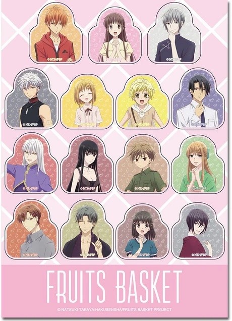 Fruits Basket - Group#1 - Sticker Set