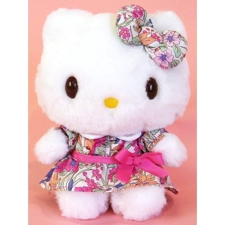 Sanrio Plush Doll Liberty Hello Kitty Ribbon 20cm