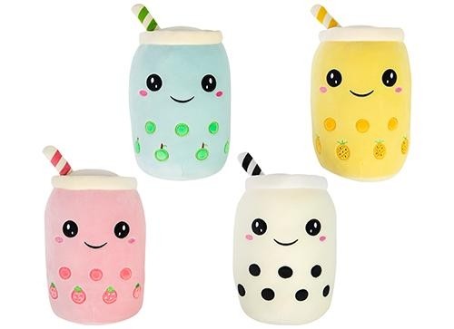 Boba Bubble Tea Plush 15cm (One Colour Chosen at Random)