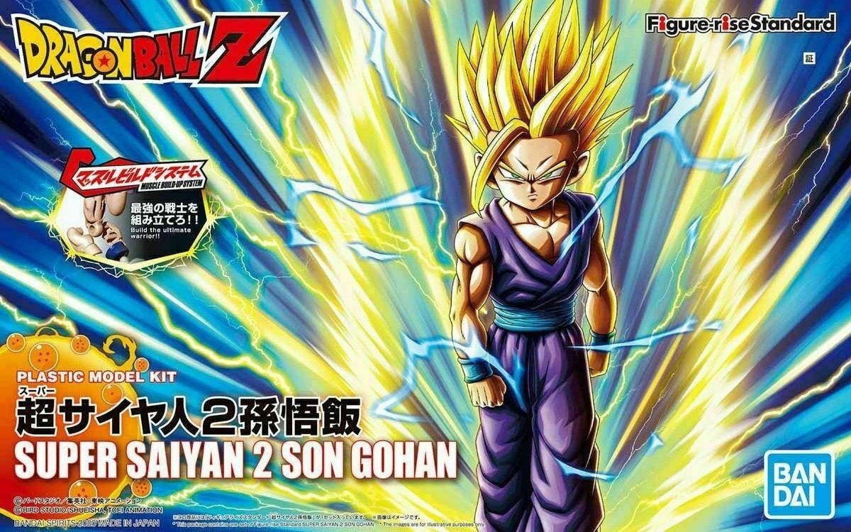 DRAGON BALL Z FIGURE RISE SUPER SAIYAN 2 SON GOHAN - PLASTIC MODEL KIT