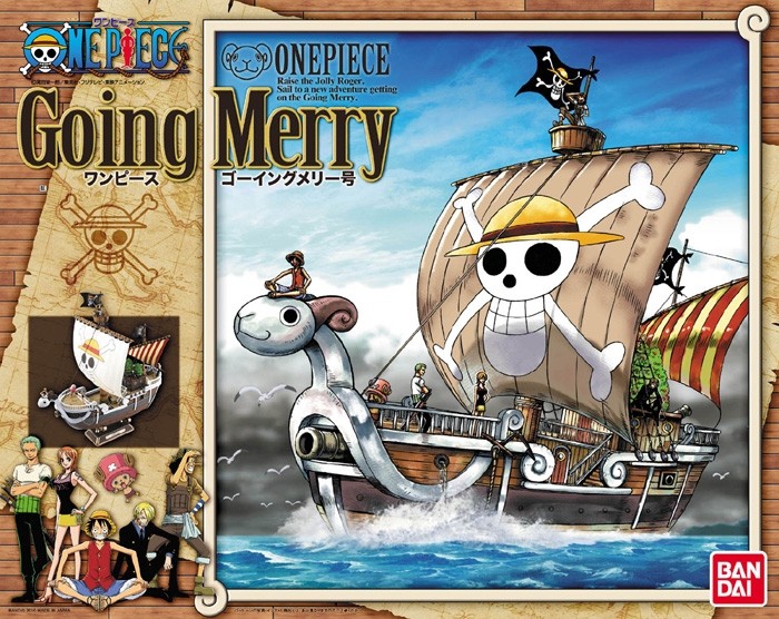 HG ONE PIECE GRAND SHIP COLLECTION GOING MERRY SHIP - PLASTIC MODEL KIT