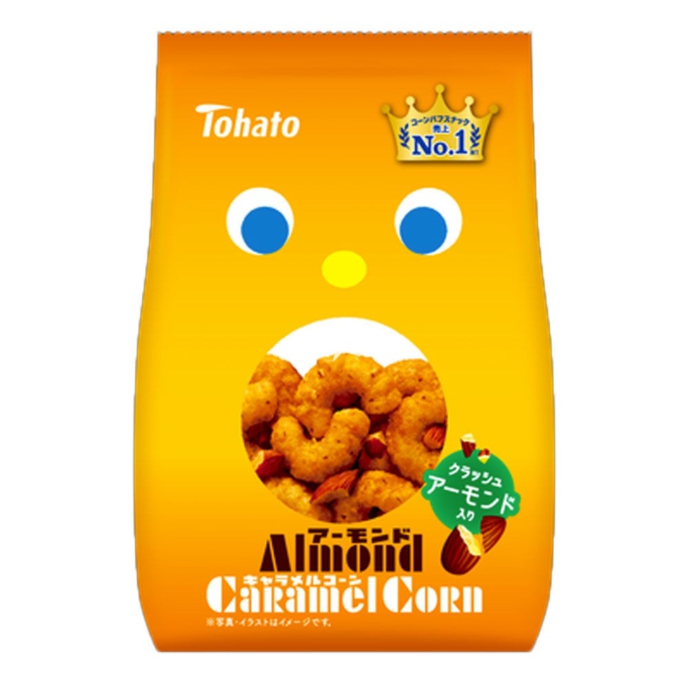 TOHATO Almond Caramel Corn 70g