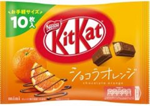 Nestlé KitKat Mini Chocolat Orange 10 Sachet 