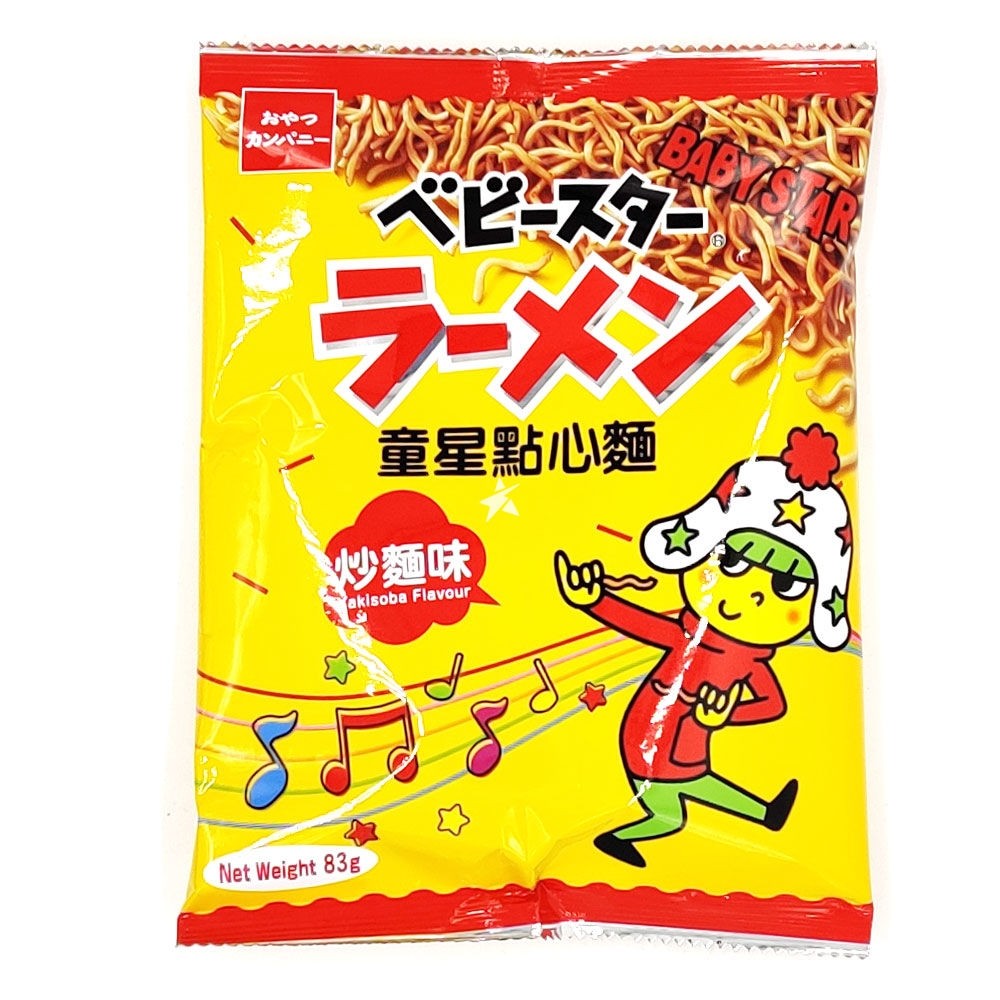 Baby Star Snack Noodle - Yakisoba Flavour 83g