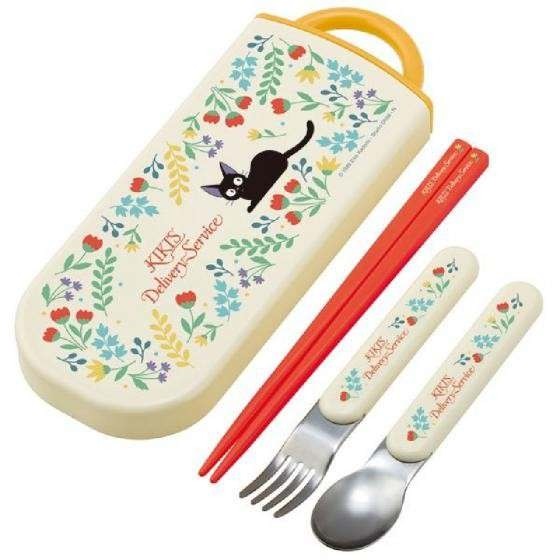 Studio Ghibli Kiki Delivery Garden Chopsticks & Cutlery Box Set