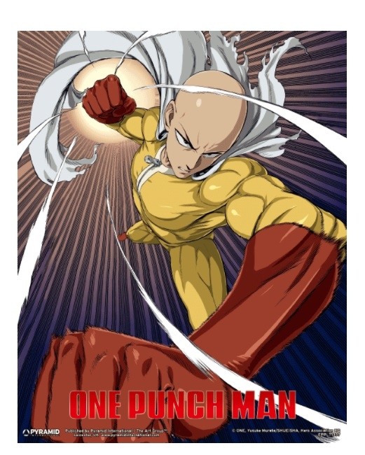 One-Punch Man - Saitama & Genos 3D Lenticular Poster