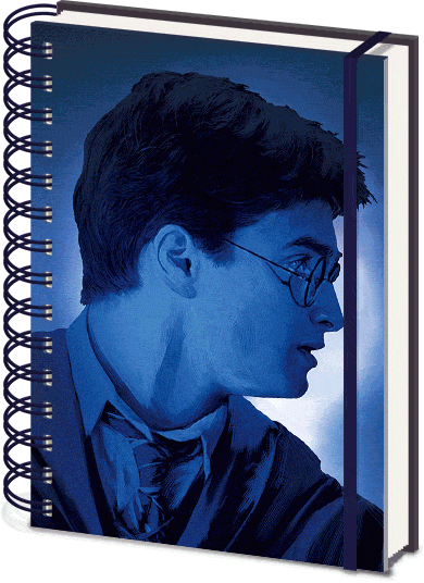 Harry Potter (Magic Portrait) 3D Cover A5 Wiro Notebook 