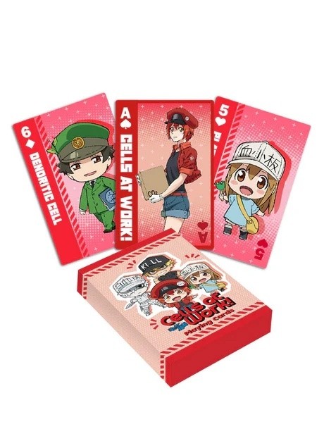 Cells At Work! - Group - Playing Cards