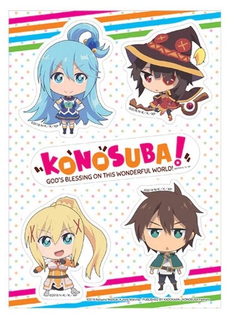 Konosuba - Sd Group - Sticker Set
