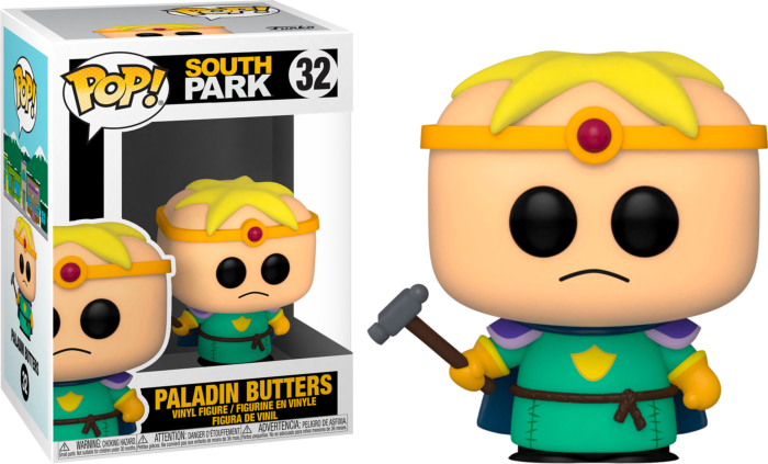 889698561730 Funko Pop Vinyl South Park Paladin Butters 2286