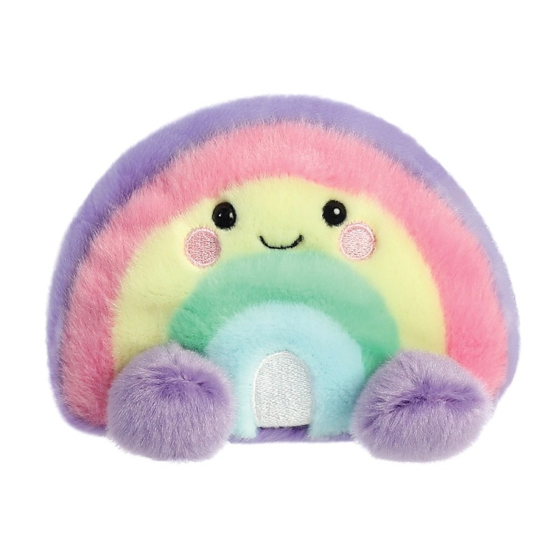 Palm Pals Plush Vivi Rainbow 5 Inches