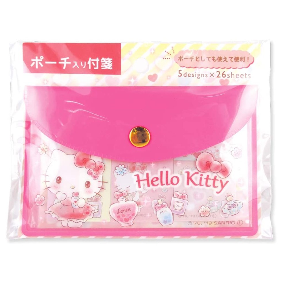 Sanrio Hello Kitty Sticky Note In Pouch