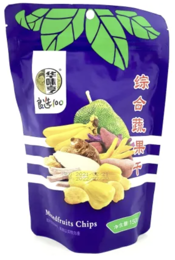 Hua Wei Heng Mixed Fruits Chips 150g